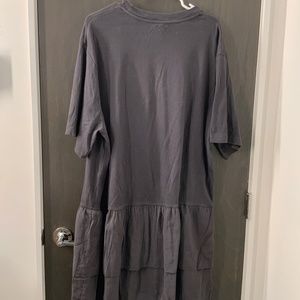 COS layered ruffled t-shirt dress SIZE L